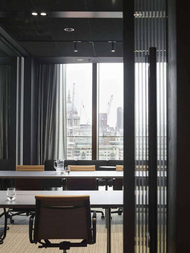 View from a meeting room towards St Paul's Cathedral